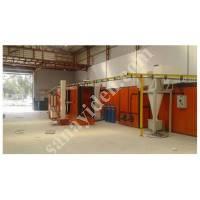 POWDER COATING OVENS WITH CONVEYOR, Electrostatic Powder Coating