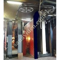 SECOND HAND CONVEYOR POWDER COATING OVEN,