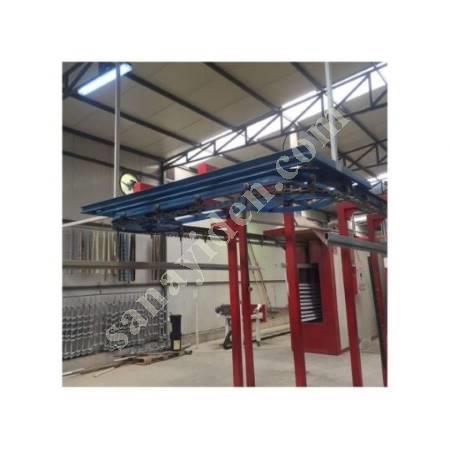 POWDER COATING OVENS WITH CONVEYOR, Electrostatic Powder Coating