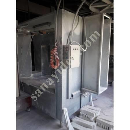 SECOND HAND POWDER COATING OVEN ROBOT +4 PCS GUN +CONVEYOR OVEN, Electrostatic Powder Coating