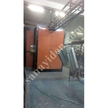 POWDER COATING OVEN WITH CONVEYOR, Electrostatic Powder Coating