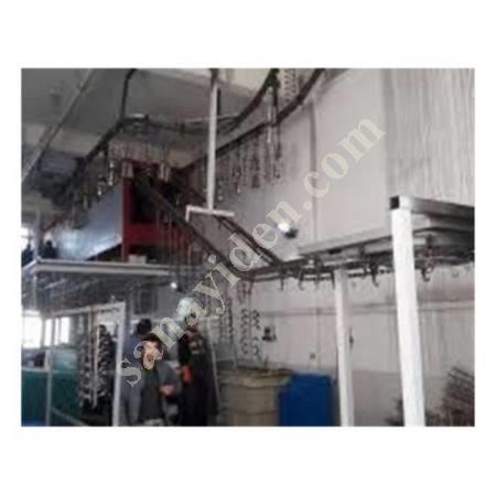 POWDER COATING OVENS WITH CONVEYOR, Electrostatic Powder Coating