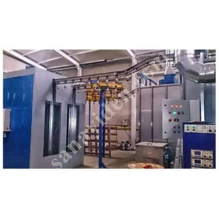 POWDER COATING OVENS WITH CONVEYOR, Electrostatic Powder Coating