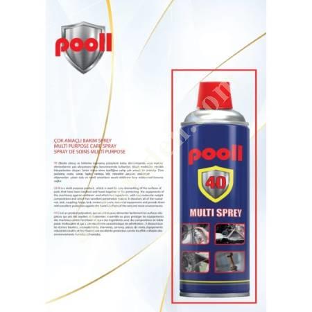 POOLL 40 (WD-40) 200ML KORUYUCU YAĞLAYICI PAS SÖKÜCÜ MULTİSPREY, Pas Önleyici Yağlar ( Valvoline – Tectyl )