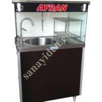 DEM06B-36 LITER CUT AYRAN MACHINE WITH CUP SHELF,