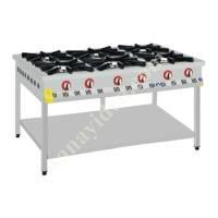 CE CERTIFIED RESTAURANT COOKER WITH 6 FLOOR SHELF,