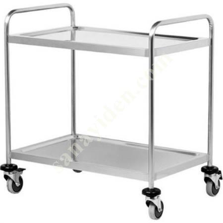 2-STORY STAINLESS SERVICE TROLLEY ECO SERIES, Industrial Kitchen
