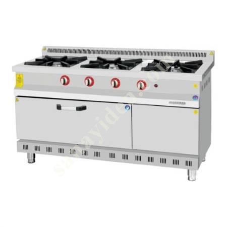 EK004-3 GAS COOKER, Industrial Kitchen