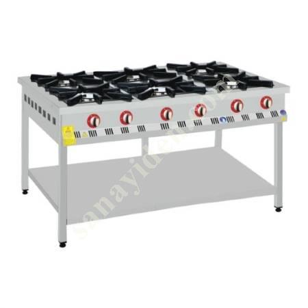 CE CERTIFIED RESTAURANT COOKER WITH 6 FLOOR SHELF, Industrial Kitchen