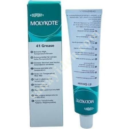 MOLYKOTE 41 EXTREME HİGH TEMPERATURE GREASE YÜKSEK SICAKLIĞA DAYANIKLI GRES YAĞI – 100 GR, Metal