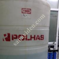 FULL INOX 316 ULTRASONİK YIKAMA HATTI | 6×400 L | KASKAD + BUBBLİNG | RO | KONVEYÖR, Makina