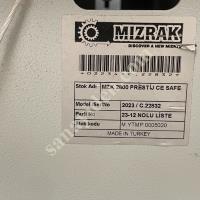 MIZRAK MARKA M2K MODEL  2800 PRESTU CE SAFE 2 2. EL, Diğer Makina Kategorileri