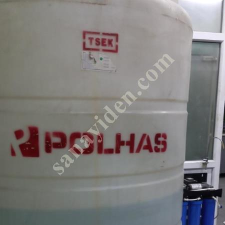 FULL INOX 316 ULTRASONİK YIKAMA HATTI | 6×400 L | KASKAD + BUBBLİNG | RO | KONVEYÖR, Makina