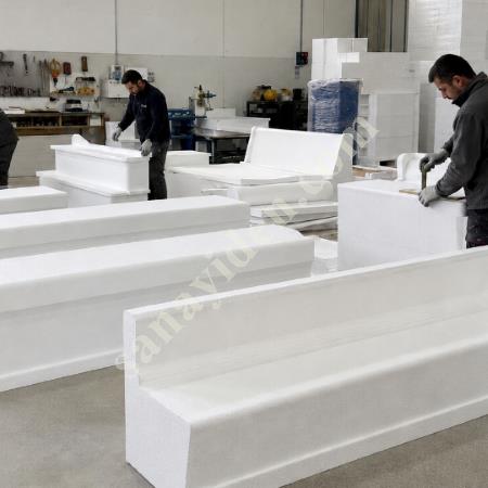 HAMMAM BENCH MANUFACTURER TURKEY | CUSTOM EPS HAMMAM BENCH, Yapı İnşaat