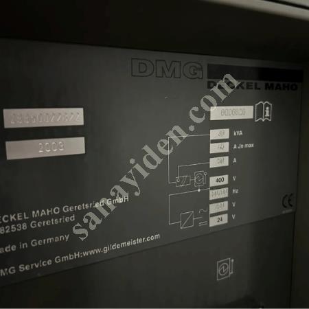 DECKEL MAHO DMC 63V – CNC İŞLEME MERKEZİ, Cnc Makinaları Ve Cnc İlanları