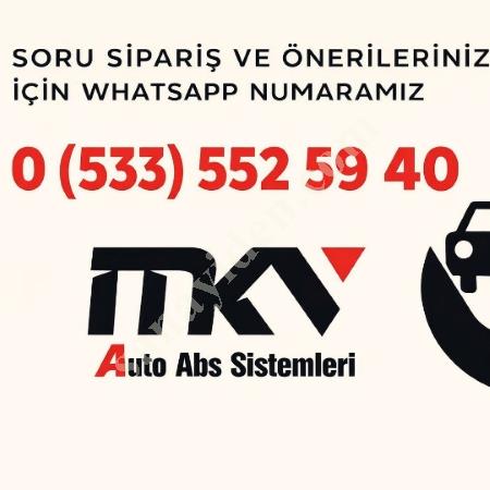 VOLKSWAGEN GOLF SKODA OCTAVIA ÇIKMA ABS BEYNİ 1K0907379AK, Oto & Y. Parça