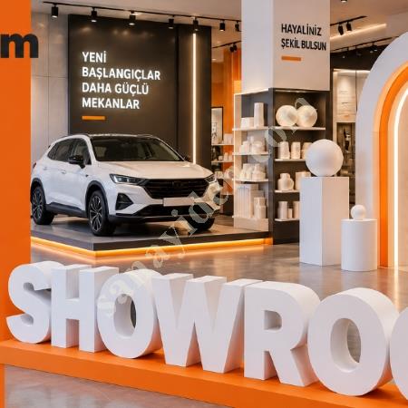 STRAFOR SHOWROOM DEKORU TASARIM İMALAT UYGULAMA, Yapı İnşaat
