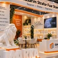 MARKANIZA ÖZEL STRAFOR FUAR STANDI TASARIMI,