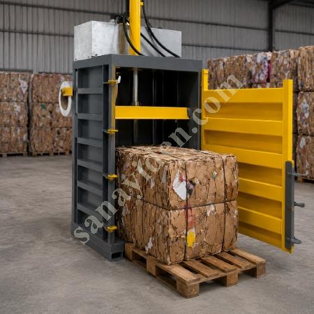 MT MAKİNA DB-20 DİKEY BALYA PRESİ (20 TON ENDÜSTRİYEL PRES MAKİNESİ), Geri Dönüşüm Makineleri