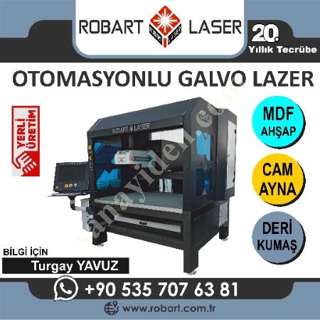 ROBART GALVO LAZER - MOBİLYA KAPAK LAZERİ MFD AHŞAP LAZER KESİM, Lazer Kesim Makinası