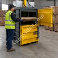 MT MAKİNA DB-20 ENDÜSTRİYEL DİKEY BALYA PRESİ – 20 TON HİDROLİK KARTON VE NAYLON PRESİ, Geri Dönüşüm Makineleri