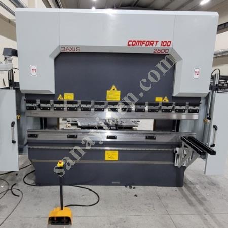 CONFORT 2600MM 100 TON 3 EKSEN LİNDA MACHİNE ABKANT PRES, Abkant Pres