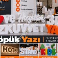 KÖPÜK YAZI VE 3D HARF ÖZEL TASARIM İMALATI,