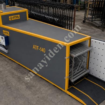 MT MAKİNA ATF-140 ASKI TEMİZLEME FIRINI – YÜKSEK HACİMLİ ÜRETİM HATLARI İÇİN, Geri Dönüşüm Makineleri