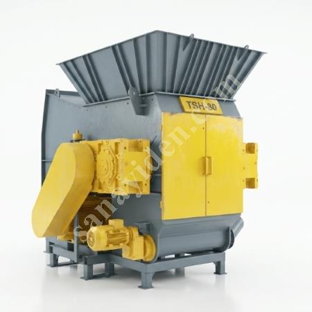 MT MAKİNA CROTAX-80 ENDÜSTRİYEL TEK ŞAFTLI PARÇALAYICI (SHREDDER), Geri Dönüşüm Makineleri