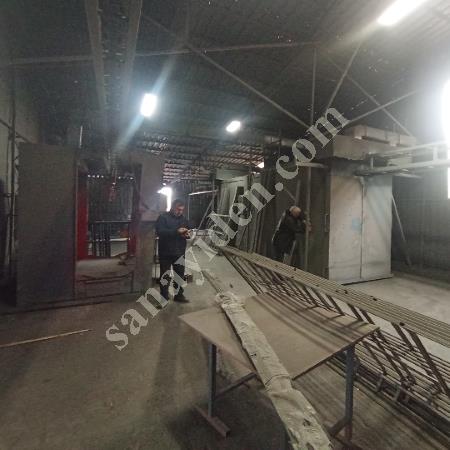 ACİL TOZ BOYA FIRINI DEVREN KOMPLE SATILIKTIR, İş Makineleri