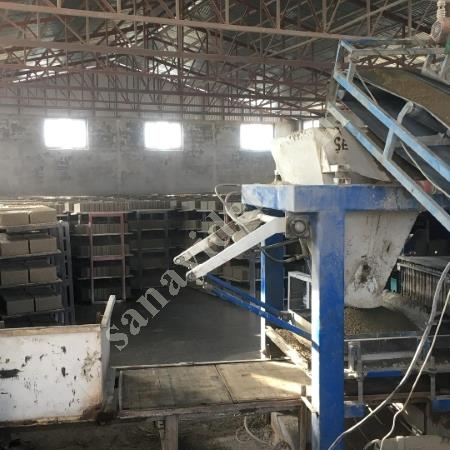 İKİNCİ EL YARI OTOMATİK 10LU BİMS MAKİNESİ TAM TAKIM, Briket Presi