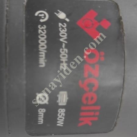 SATILIK SPİNDLE FREZE ÇAPAK ALMA ÜRÜN İŞLEME MOTORU, Makina