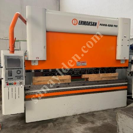ERMAKSAN MARKA 3 METRE 135 TON 4 EKSEN CNC HİDROLİK ABKANT PRES, Makina