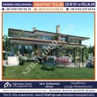 120 AY TAKSİTLE ANAHTAR TESLİM LÜKS ÇELİK VİLLALAR, Yapı İnşaat