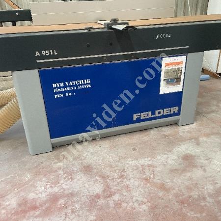 FELDER A 951 L  PLANYA KALINLIK MAKİNESİ, Makina