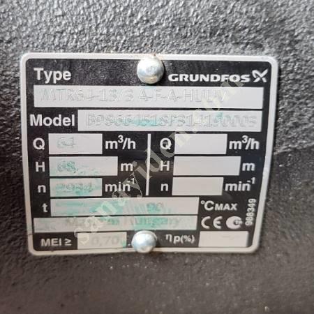 GRUNDFOS POMPA - MTR64-13/3 A-F-A-HUUV, Hidrolik Pompa