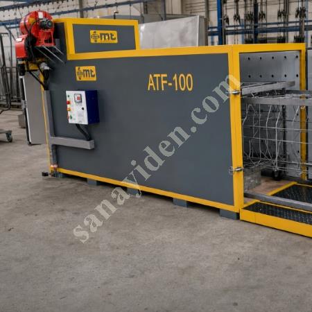 MT MAKİNA ATF-100 AĞIR HİZMET ASKI TEMİZLEME FIRINI – PİROLİZ BOYA SÖKME FIRINI, Geri Dönüşüm Makineleri