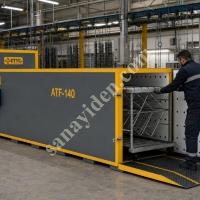 MT MAKİNA ATF-140 ASKI TEMİZLEME FIRINI – YÜKSEK HACİMLİ ÜRETİM HATLARI İÇİN,