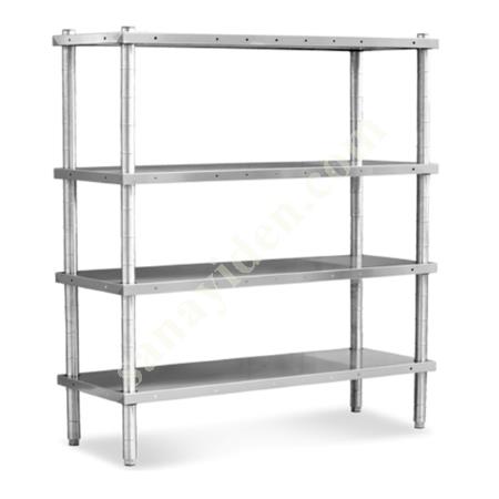 MAYAPAZ STACKING SHELF WITH 4 PERFORATED TABLES, Industrial Kitchen