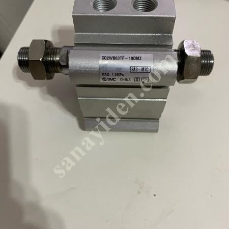 SMC CQ2WB63TF-10DMZ KOMPAKT ÇIFT MILLI PNÖMATIK SILINDIR, Hydraulic - Pneumatic Cylinder