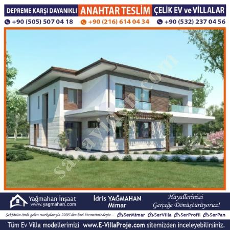 İMARLI ARSANIZA - 120 AY TAKSİTLE ANAHTAR TESLİM VİLLA, Yapı İnşaat