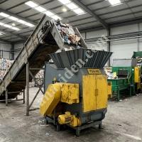 MT MAKİNA CROTAX-60 TEK ŞAFTLI PARÇALAYICI (SHREDDER) - PLASTİK VE AHŞAP KIRICI,
