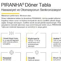 ACSYS PIRANHA® DÖNER TABLA LAZER İŞLEME SİSTEMİ, Lazer Kesim Makinası