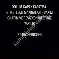 MAKİNA BAKİM ONARİM REVİZYON , Dolum & Boşaltım Makinaları