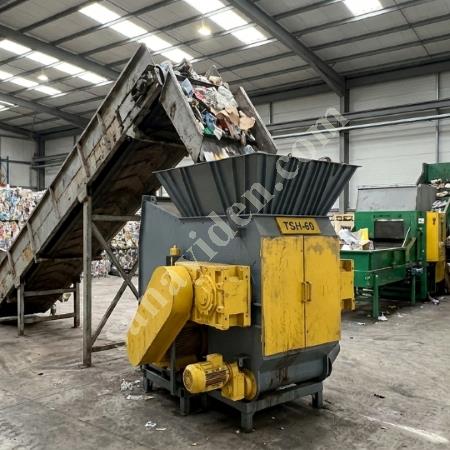 MT MAKİNA CROTAX-60 TEK ŞAFTLI PARÇALAYICI (SHREDDER) - PLASTİK VE AHŞAP KIRICI, Geri Dönüşüm Makineleri
