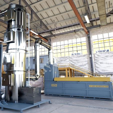 MT MAKİNA YF-200T AĞIR SANAYİ TIBBİ ATIK YAKMA FIRINI (200 KG/SAAT), Geri Dönüşüm Makineleri