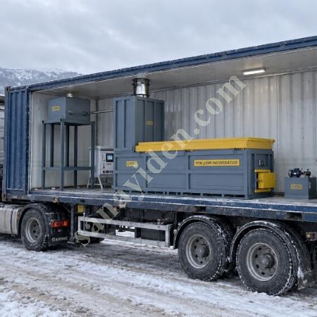 MT MAKİNA YFM-250K ÇEYREK TON KAPASİTELİ ŞASİ ÜSTÜ YAKMA FIRINI (250 KG), Geri Dönüşüm Makineleri