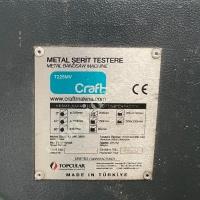 CRAFT MARKA T225MV MODEL METAL ŞERİT TESTERE, Makina