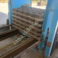 İKİNCİ EL KİLİT TAŞ MAKİNESİ TAKIM HALİNDE, Briket Presi
