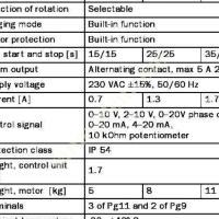 EMOTRON EMS-VVX 15 “M” (MOTOR) VE “E” ORANSAL KONTROL ÜNİTESİ, Enerji - Isıtma Soğutma Sistemleri